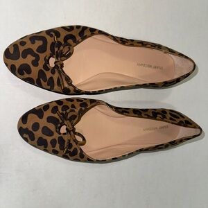 Stuart Weitzman Animal Print Loafers